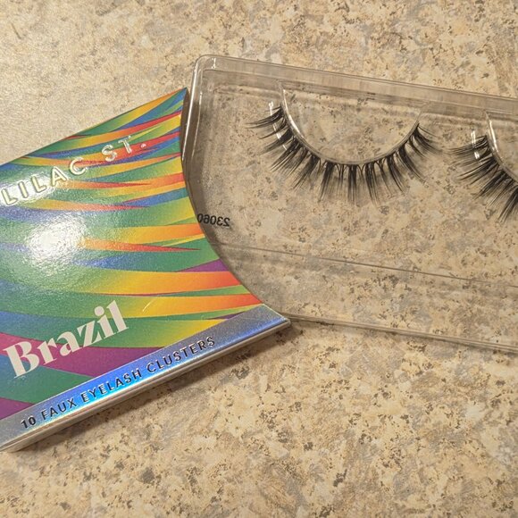 Lilac St. Lashes Brazil 12mm NIB - Picture 1 of 2